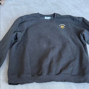 Classic Black Crewneck Sweatshirt - L/XL